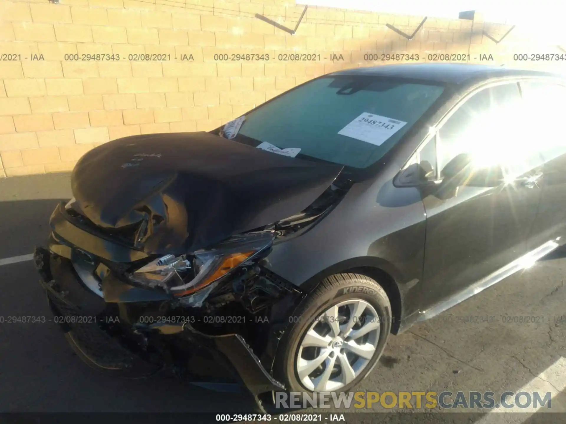 2 Photograph of a damaged car 5YFEPRAE5LP083175 TOYOTA COROLLA 2020