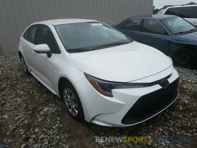 1 Photograph of a damaged car 5YFEPRAE5LP083533 TOYOTA COROLLA 2020