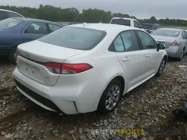 4 Photograph of a damaged car 5YFEPRAE5LP083533 TOYOTA COROLLA 2020