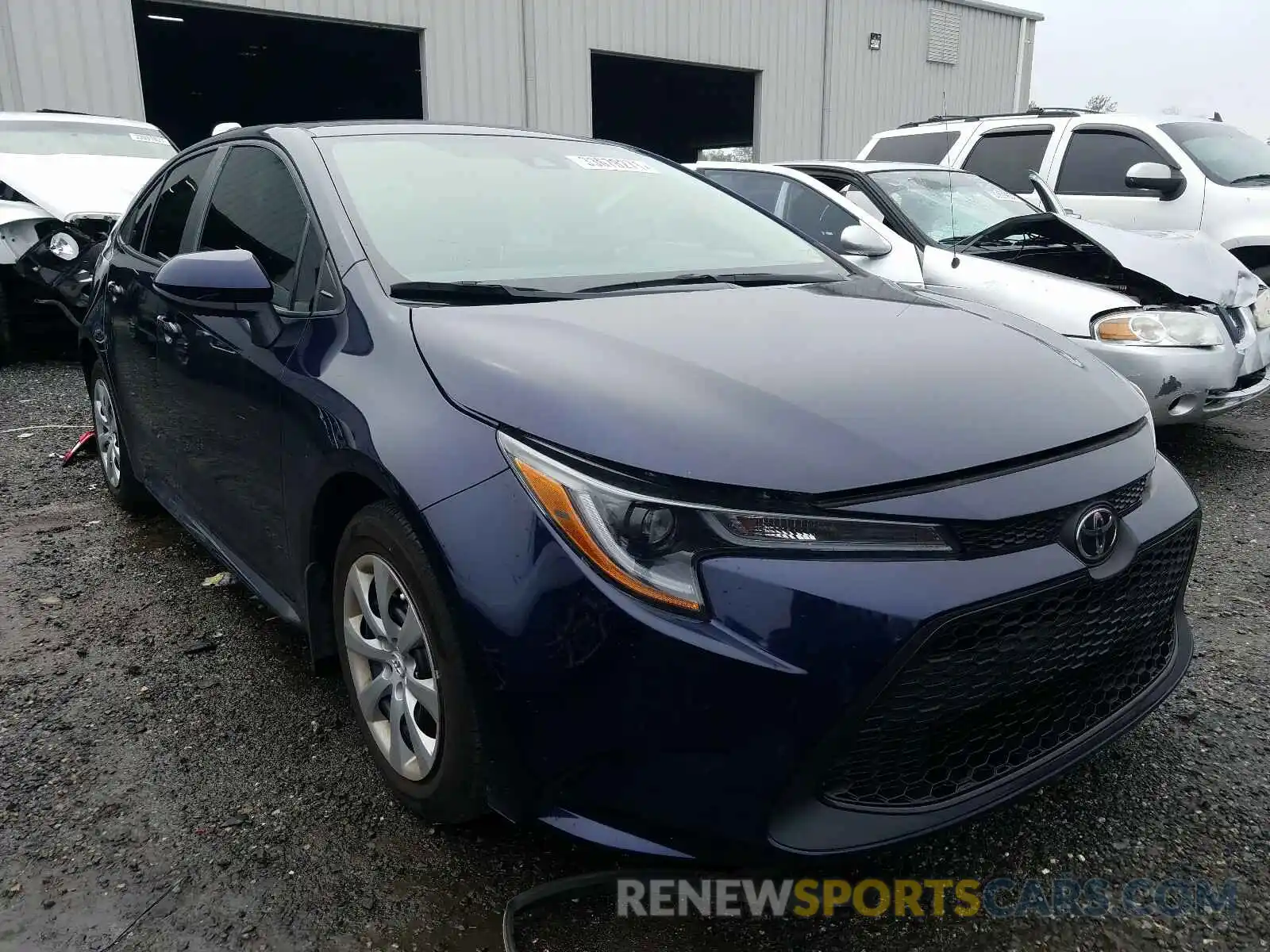 1 Photograph of a damaged car 5YFEPRAE5LP084486 TOYOTA COROLLA 2020