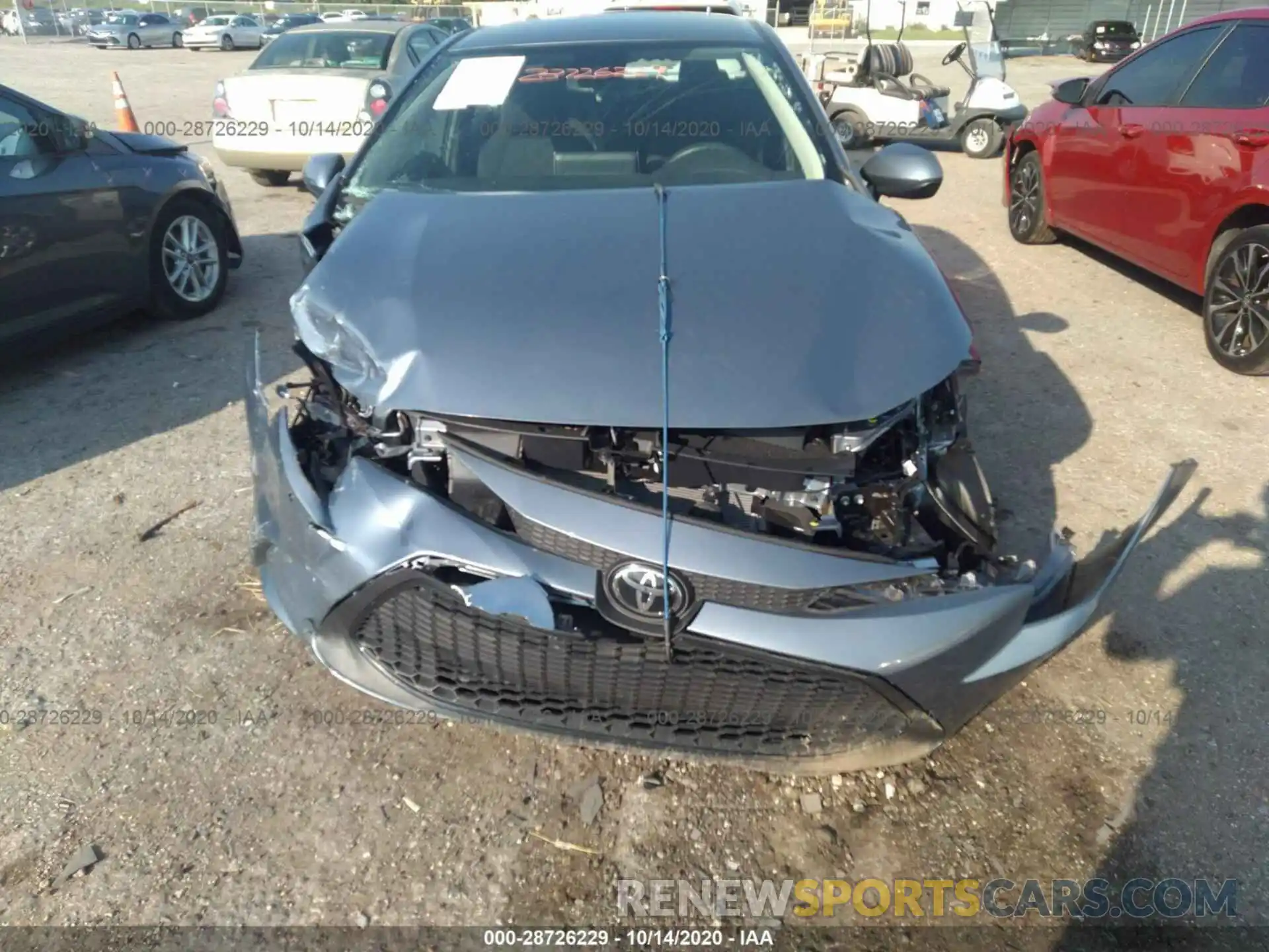 6 Photograph of a damaged car 5YFEPRAE5LP084908 TOYOTA COROLLA 2020