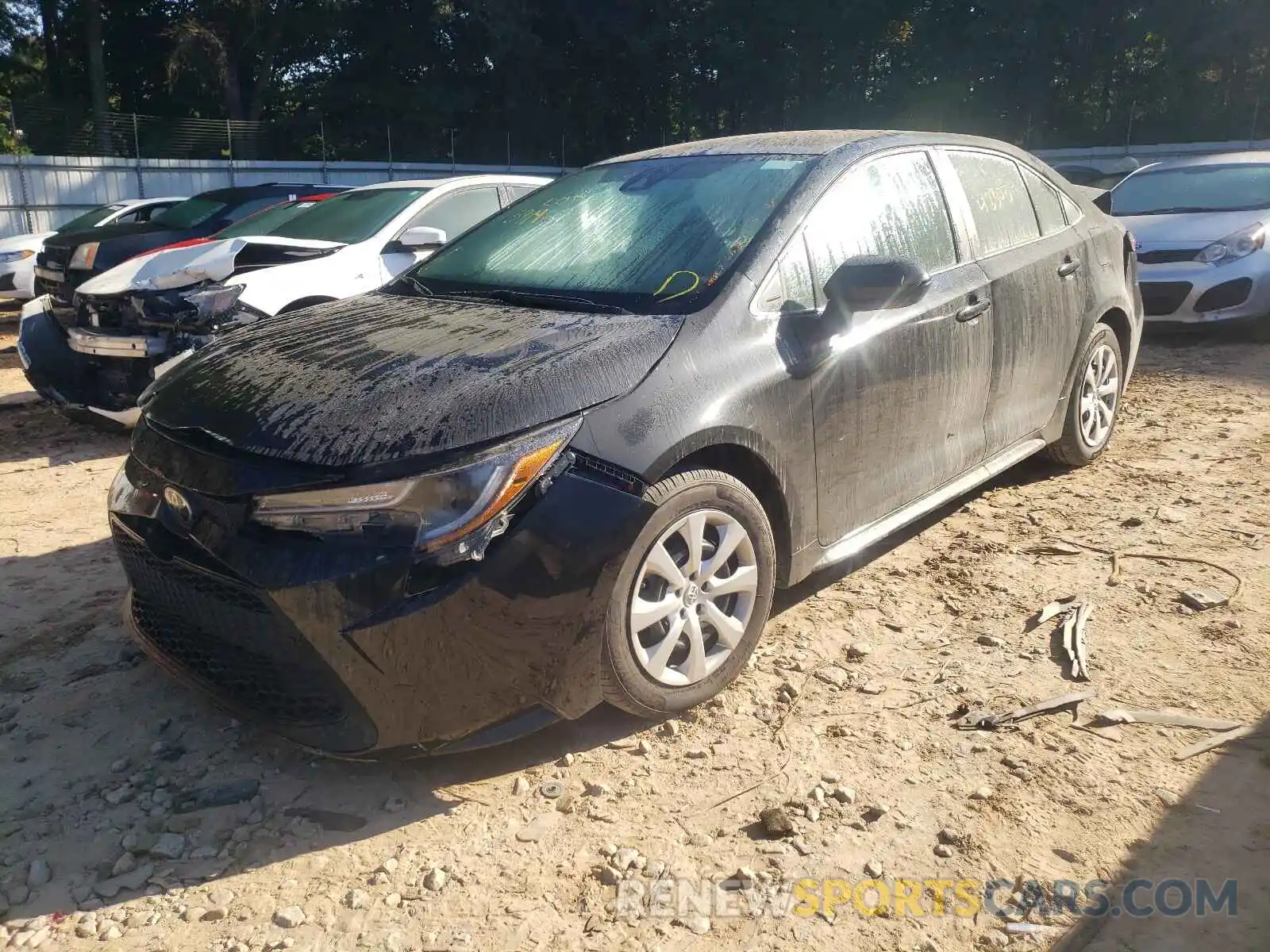 2 Photograph of a damaged car 5YFEPRAE5LP086545 TOYOTA COROLLA 2020