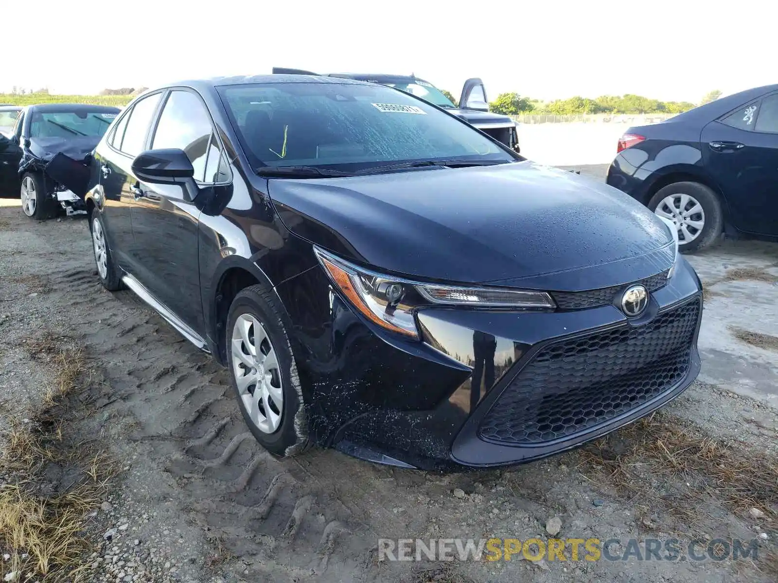 1 Photograph of a damaged car 5YFEPRAE5LP086920 TOYOTA COROLLA 2020