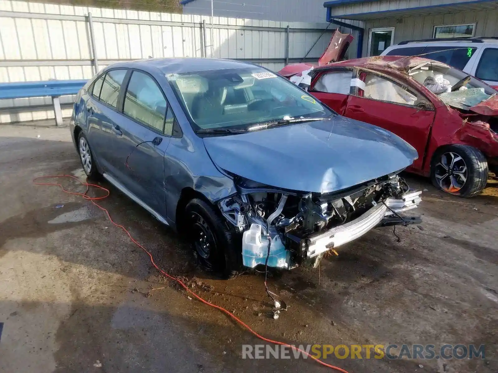 1 Photograph of a damaged car 5YFEPRAE5LP087372 TOYOTA COROLLA 2020