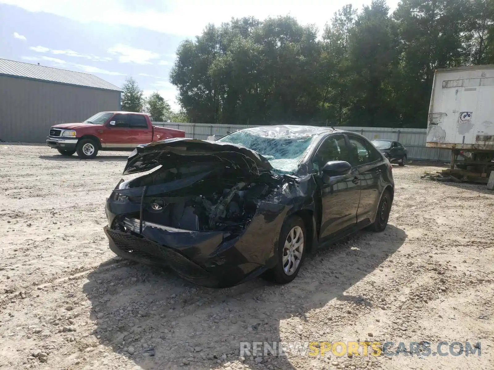 2 Photograph of a damaged car 5YFEPRAE5LP087727 TOYOTA COROLLA 2020