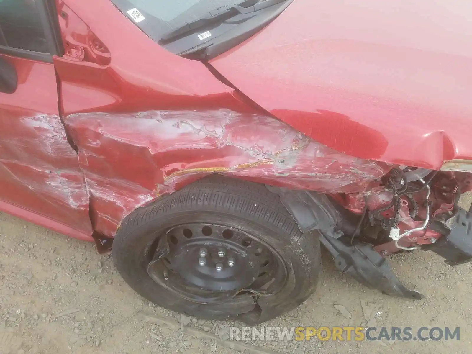 9 Photograph of a damaged car 5YFEPRAE5LP087937 TOYOTA COROLLA 2020