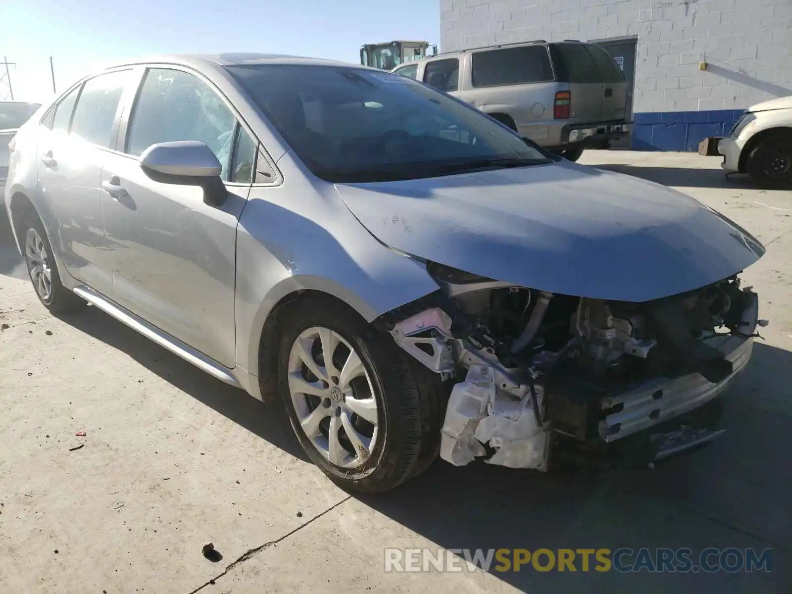 1 Photograph of a damaged car 5YFEPRAE5LP088277 TOYOTA COROLLA 2020