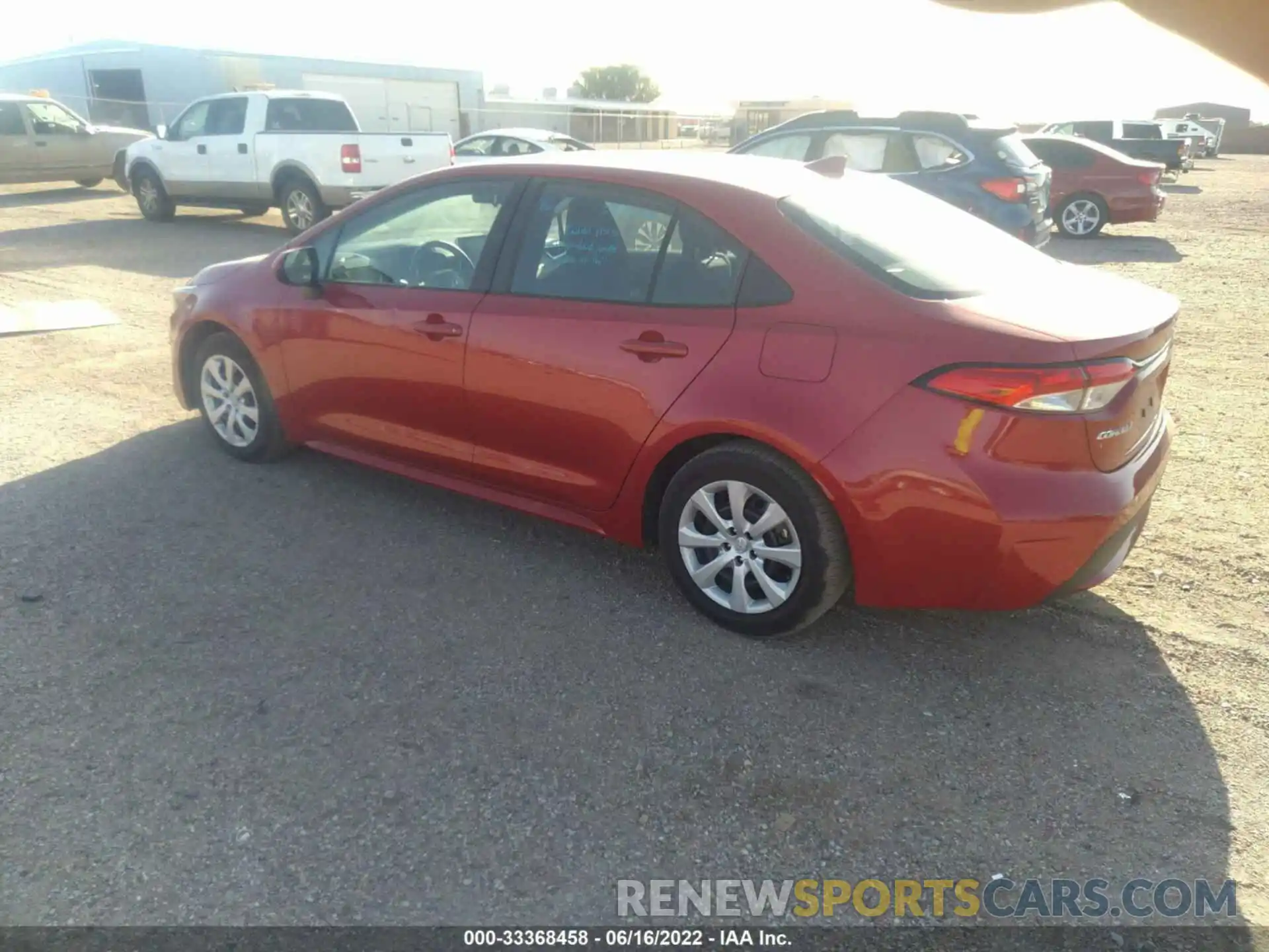 3 Photograph of a damaged car 5YFEPRAE5LP088795 TOYOTA COROLLA 2020