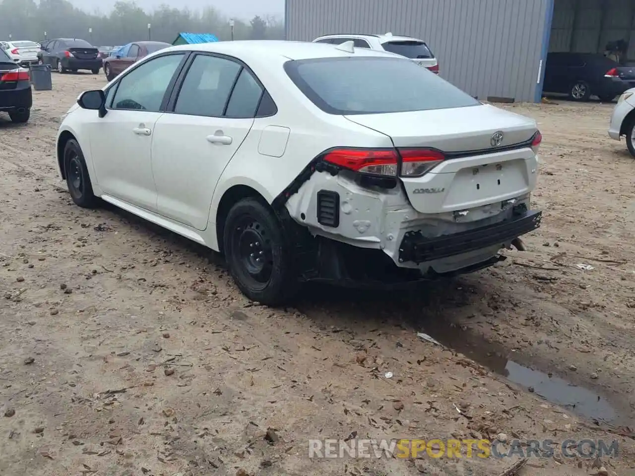 3 Photograph of a damaged car 5YFEPRAE5LP088909 TOYOTA COROLLA 2020