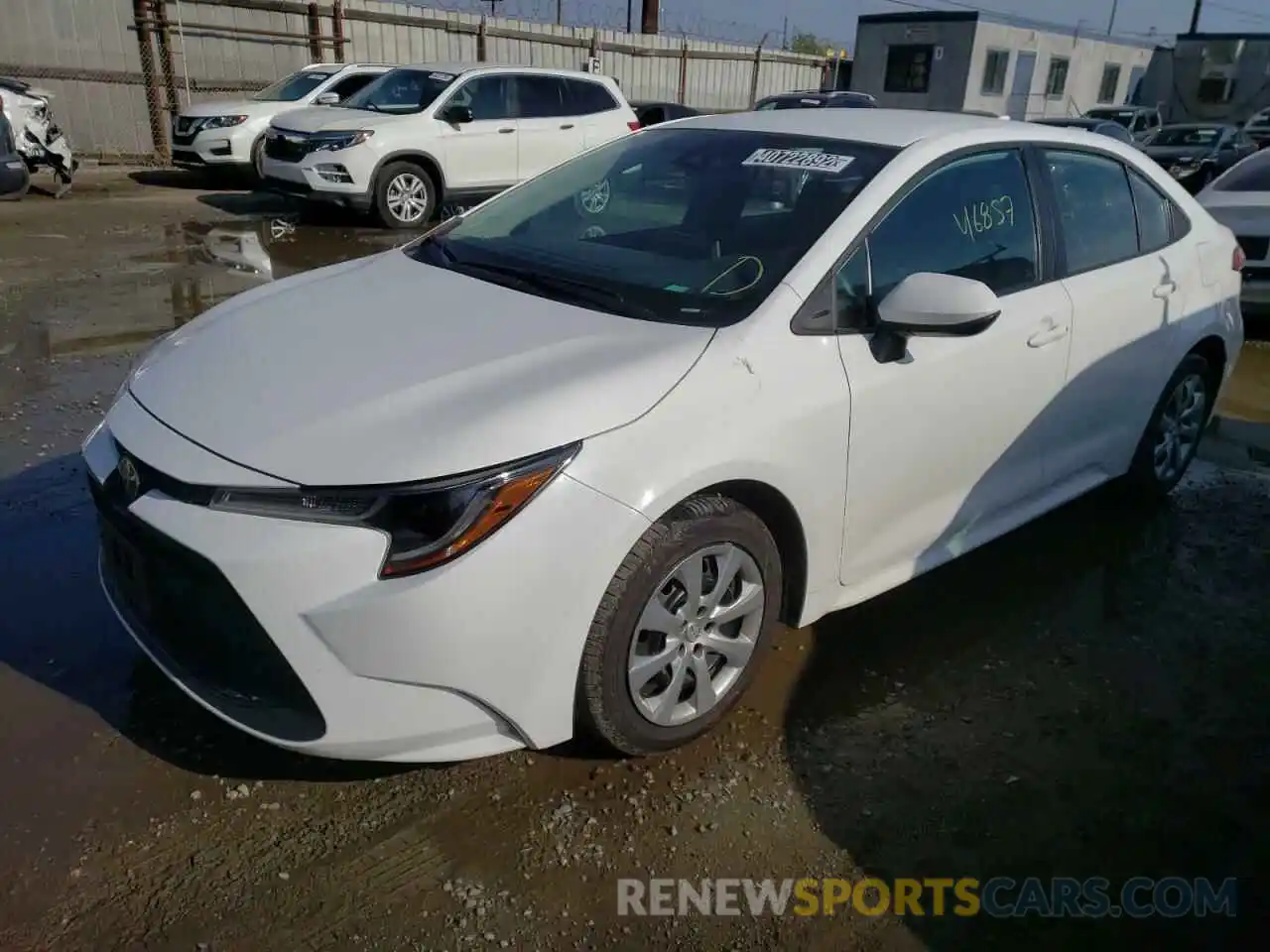 2 Photograph of a damaged car 5YFEPRAE5LP089512 TOYOTA COROLLA 2020