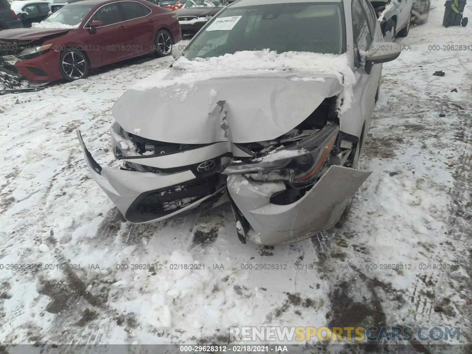 6 Photograph of a damaged car 5YFEPRAE5LP092667 TOYOTA COROLLA 2020