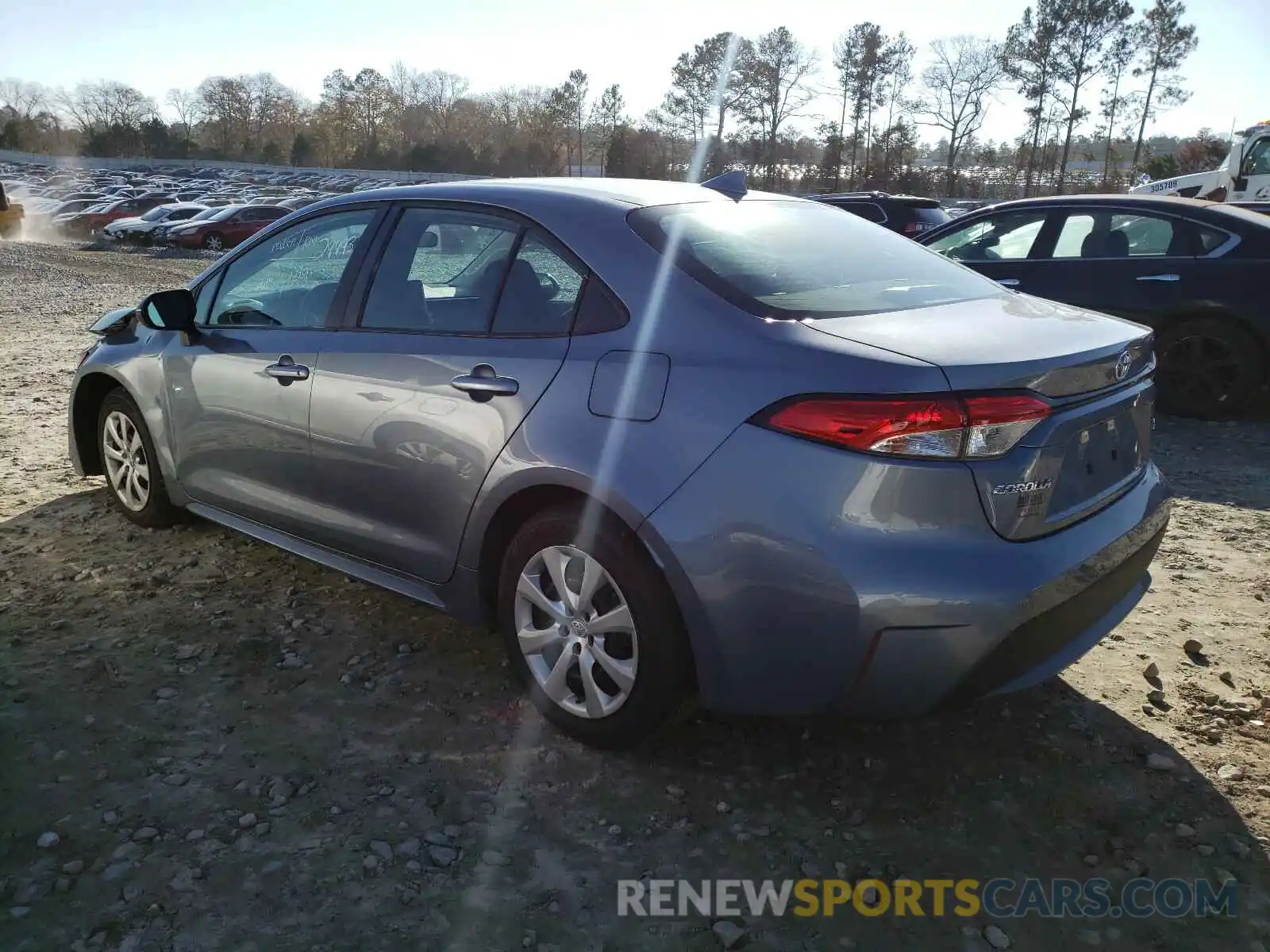 3 Photograph of a damaged car 5YFEPRAE5LP093625 TOYOTA COROLLA 2020