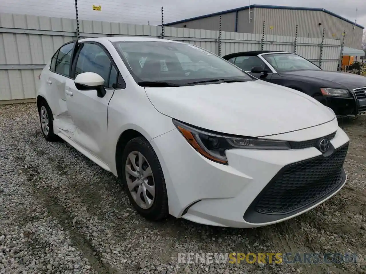 1 Photograph of a damaged car 5YFEPRAE5LP094533 TOYOTA COROLLA 2020