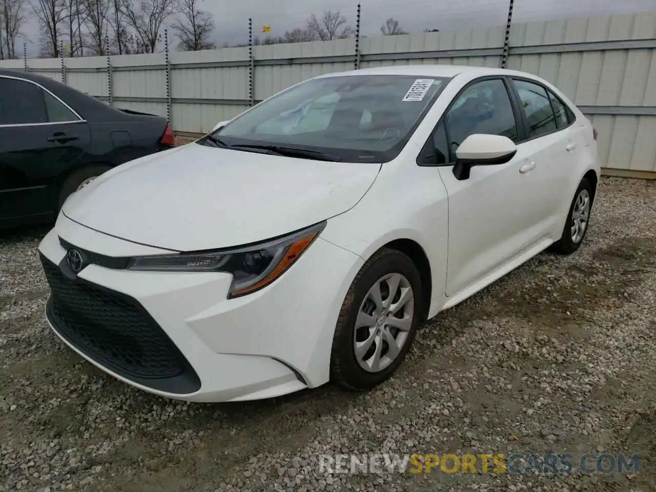 2 Photograph of a damaged car 5YFEPRAE5LP094533 TOYOTA COROLLA 2020