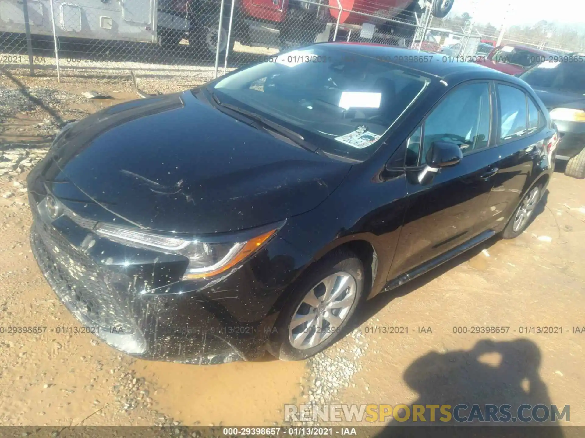 2 Photograph of a damaged car 5YFEPRAE5LP096282 TOYOTA COROLLA 2020