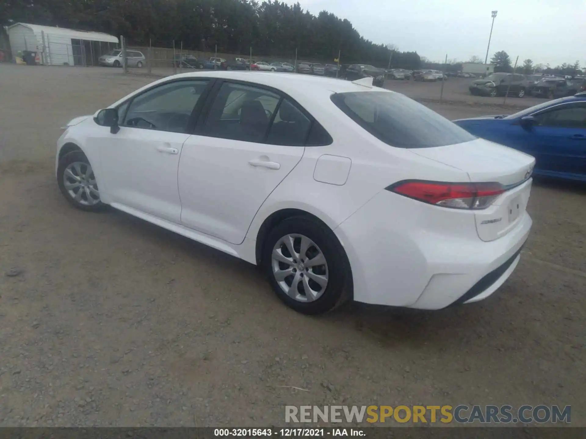 3 Photograph of a damaged car 5YFEPRAE5LP097657 TOYOTA COROLLA 2020