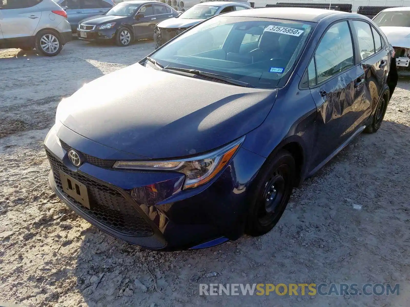 2 Photograph of a damaged car 5YFEPRAE5LP102176 TOYOTA COROLLA 2020