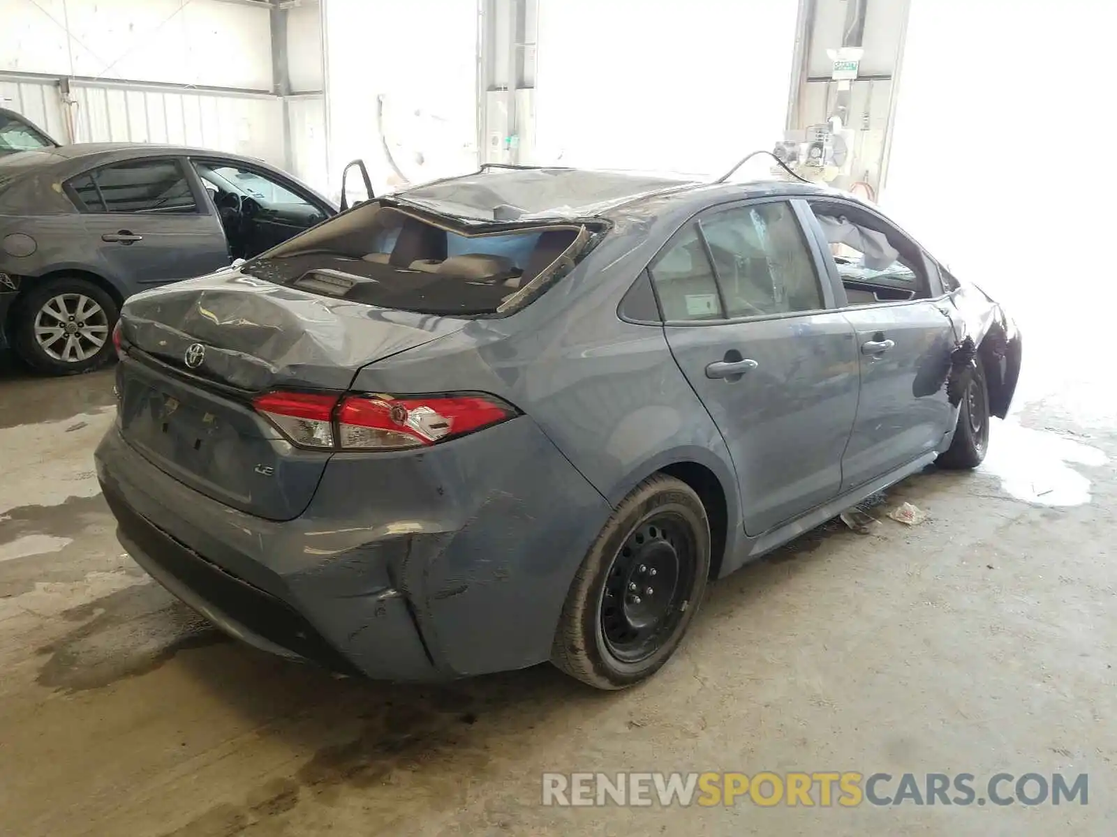 4 Фотография поврежденного автомобиля 5YFEPRAE5LP102792 TOYOTA COROLLA 2020