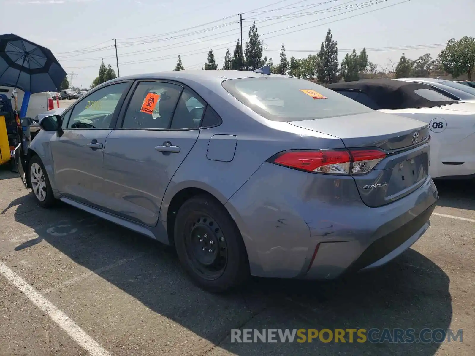 3 Photograph of a damaged car 5YFEPRAE5LP103893 TOYOTA COROLLA 2020