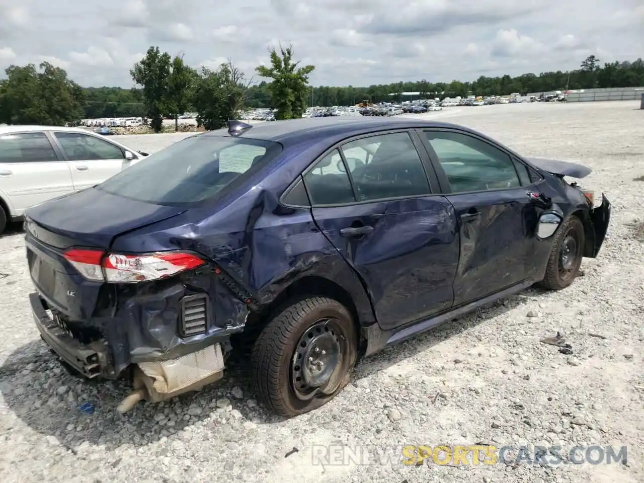 9 Photograph of a damaged car 5YFEPRAE5LP105210 TOYOTA COROLLA 2020