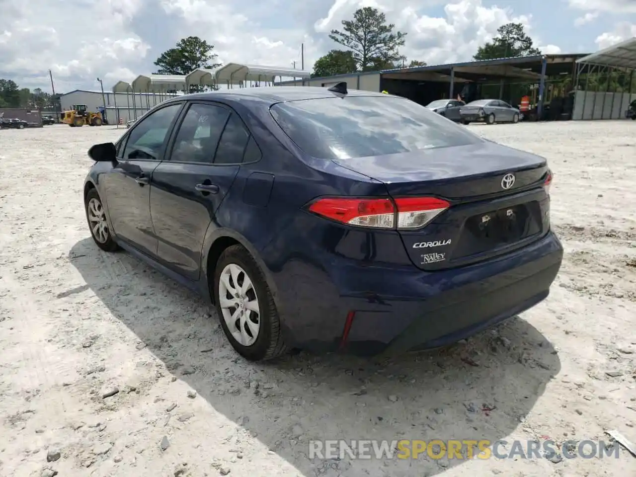 3 Photograph of a damaged car 5YFEPRAE5LP106700 TOYOTA COROLLA 2020