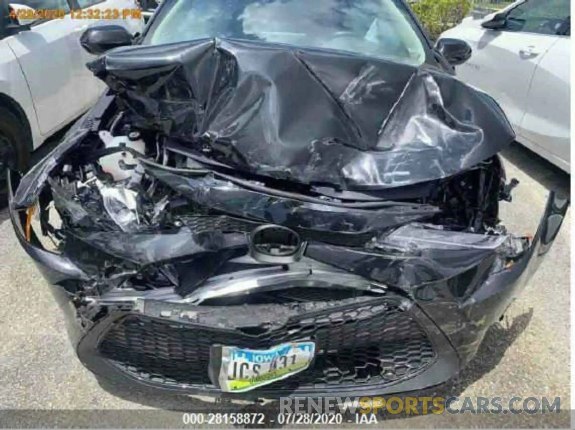 6 Photograph of a damaged car 5YFEPRAE5LP107698 TOYOTA COROLLA 2020