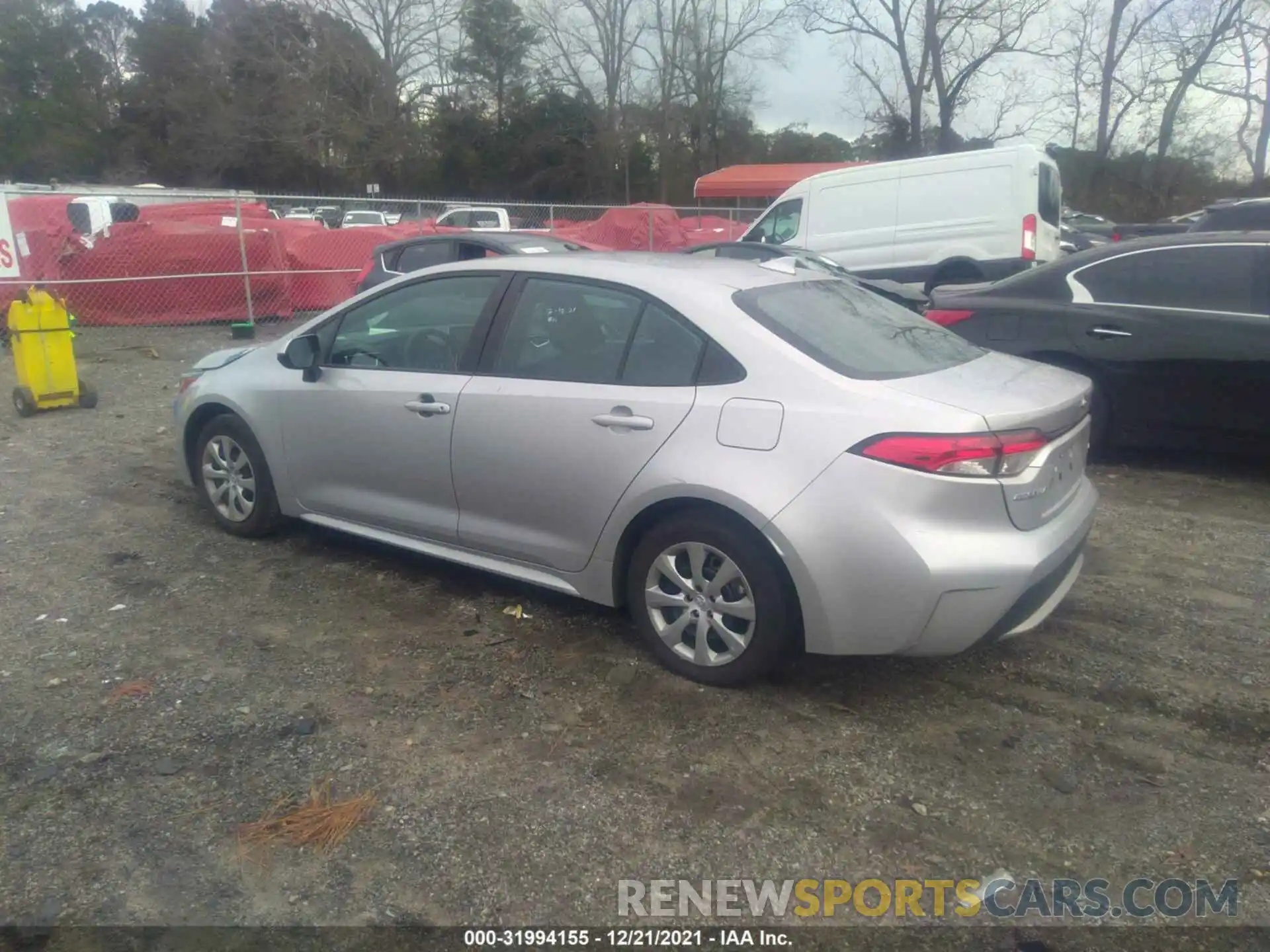 3 Photograph of a damaged car 5YFEPRAE5LP108267 TOYOTA COROLLA 2020