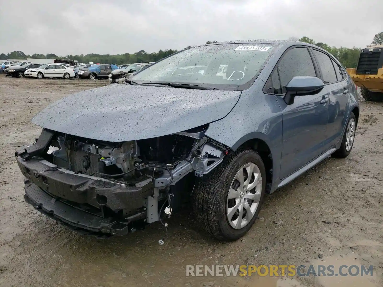 2 Photograph of a damaged car 5YFEPRAE5LP108589 TOYOTA COROLLA 2020