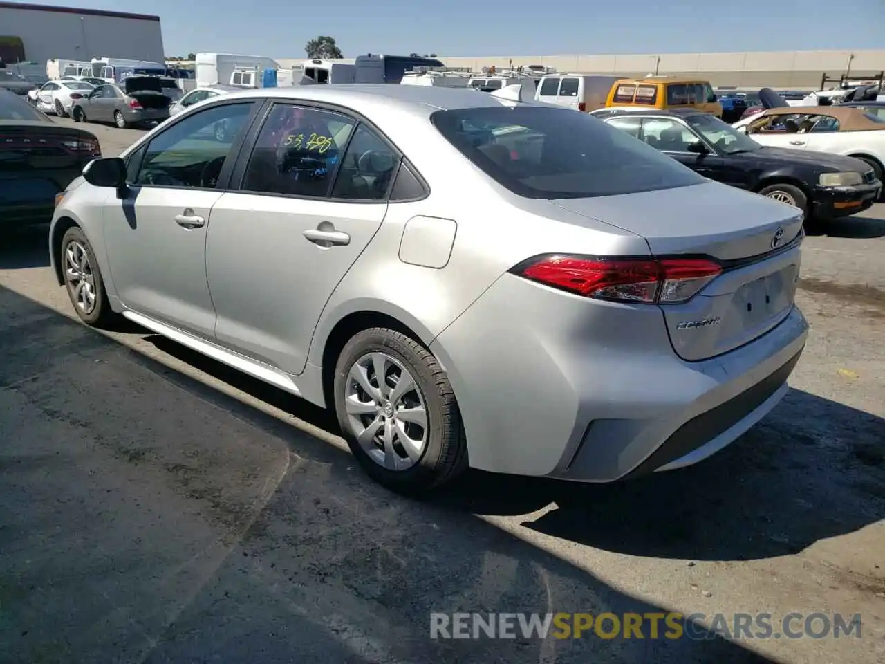 3 Photograph of a damaged car 5YFEPRAE5LP108656 TOYOTA COROLLA 2020