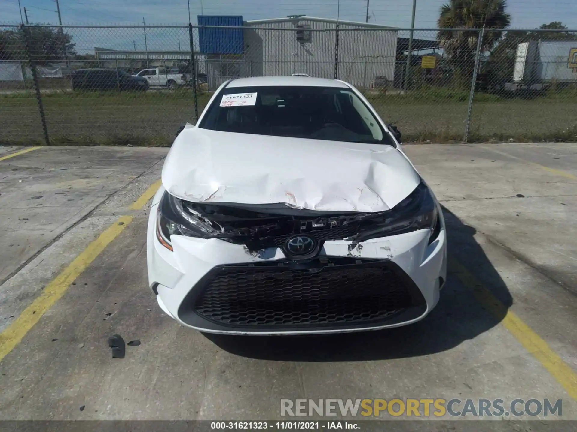 6 Photograph of a damaged car 5YFEPRAE5LP108740 TOYOTA COROLLA 2020