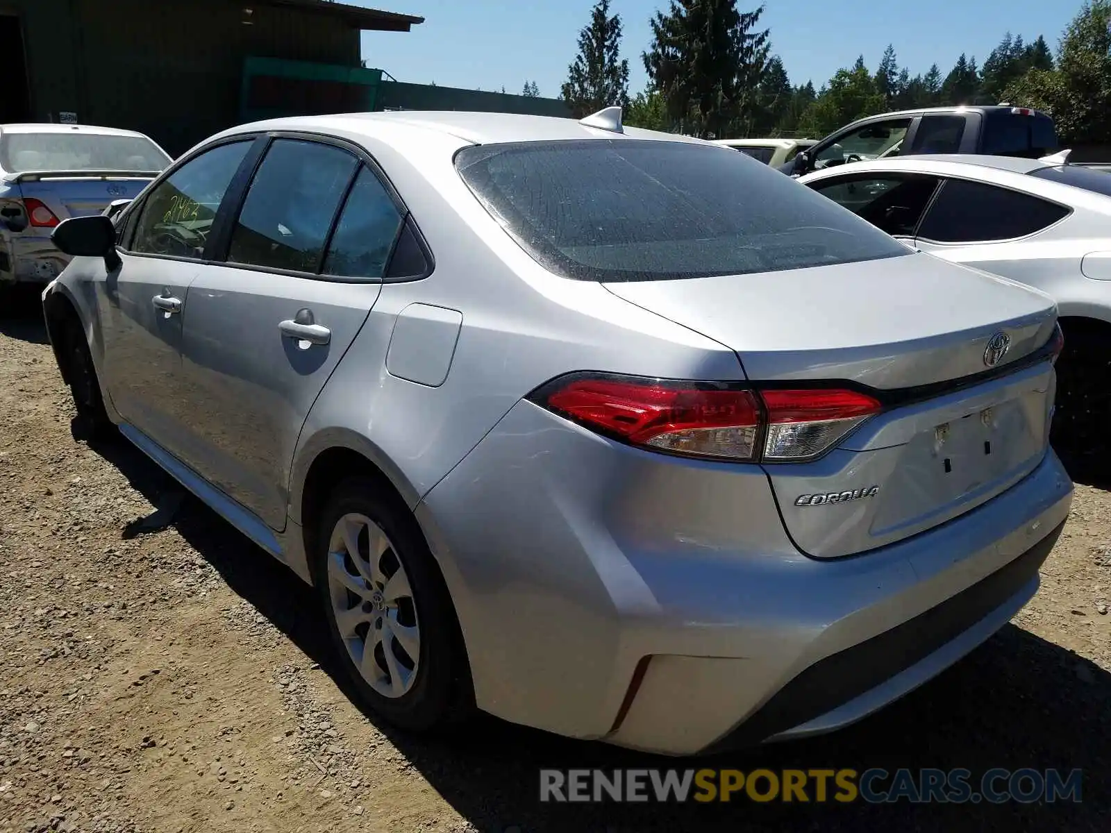 3 Photograph of a damaged car 5YFEPRAE5LP109290 TOYOTA COROLLA 2020