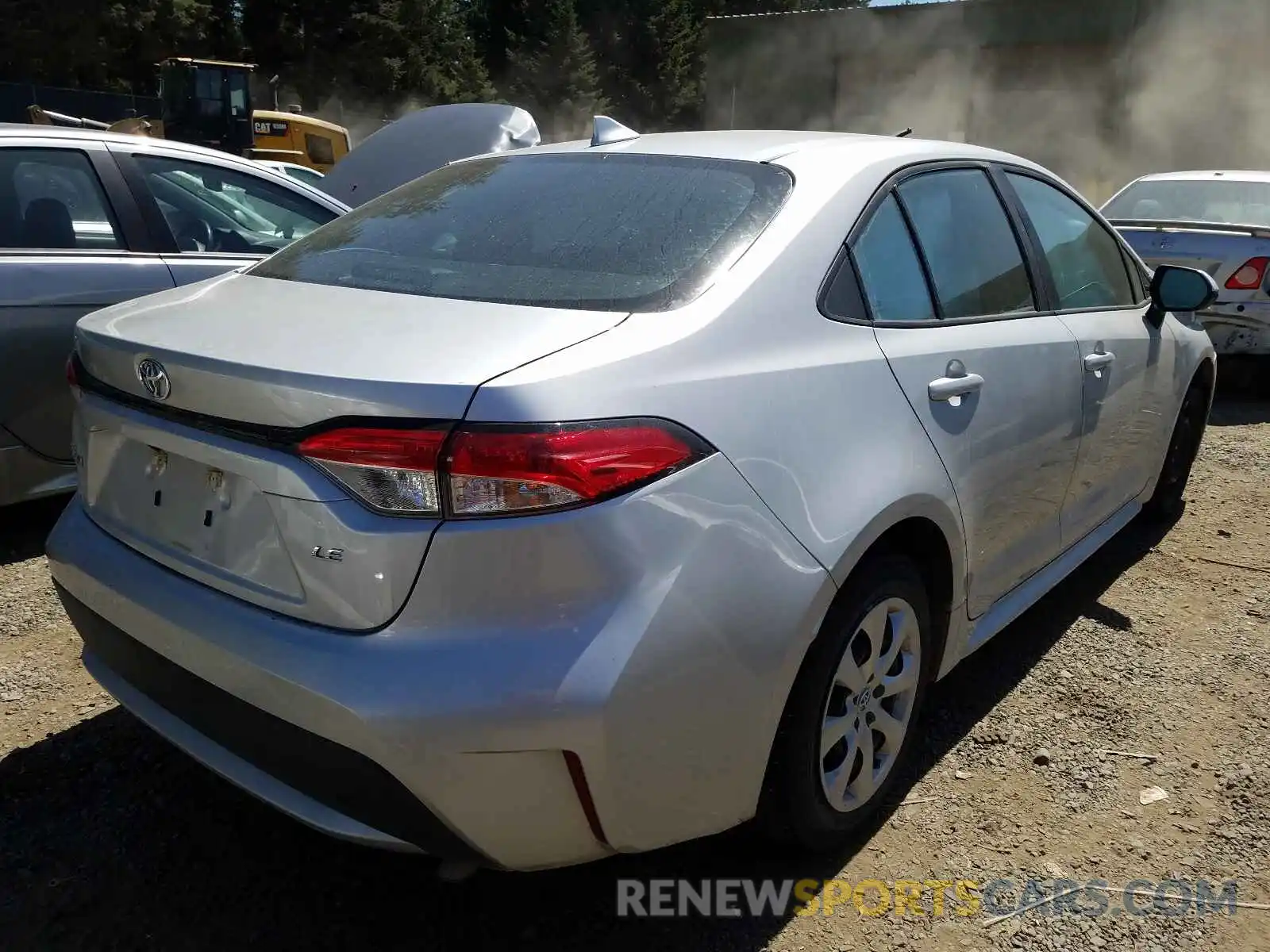 4 Photograph of a damaged car 5YFEPRAE5LP109290 TOYOTA COROLLA 2020