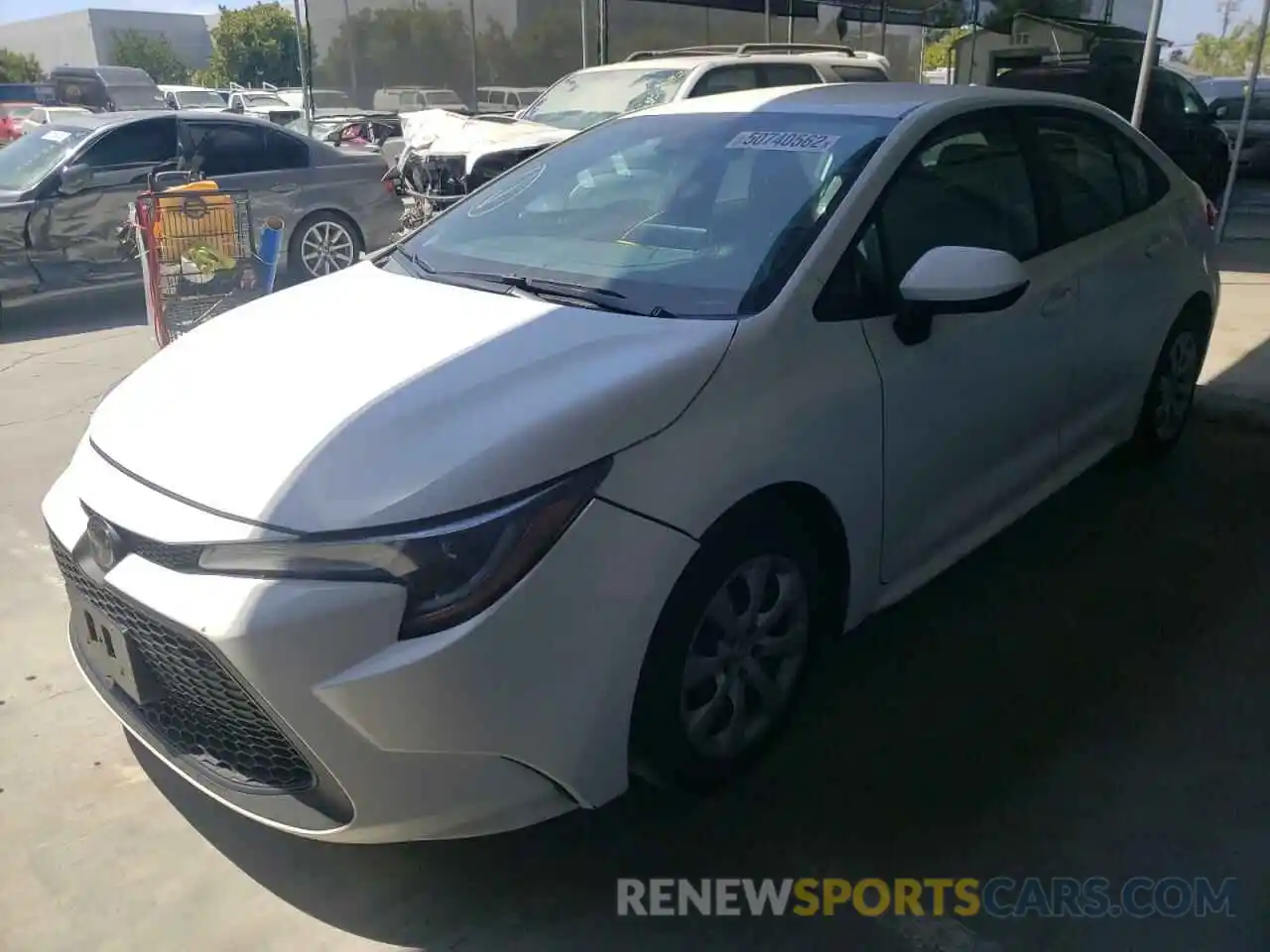 9 Photograph of a damaged car 5YFEPRAE5LP110827 TOYOTA COROLLA 2020