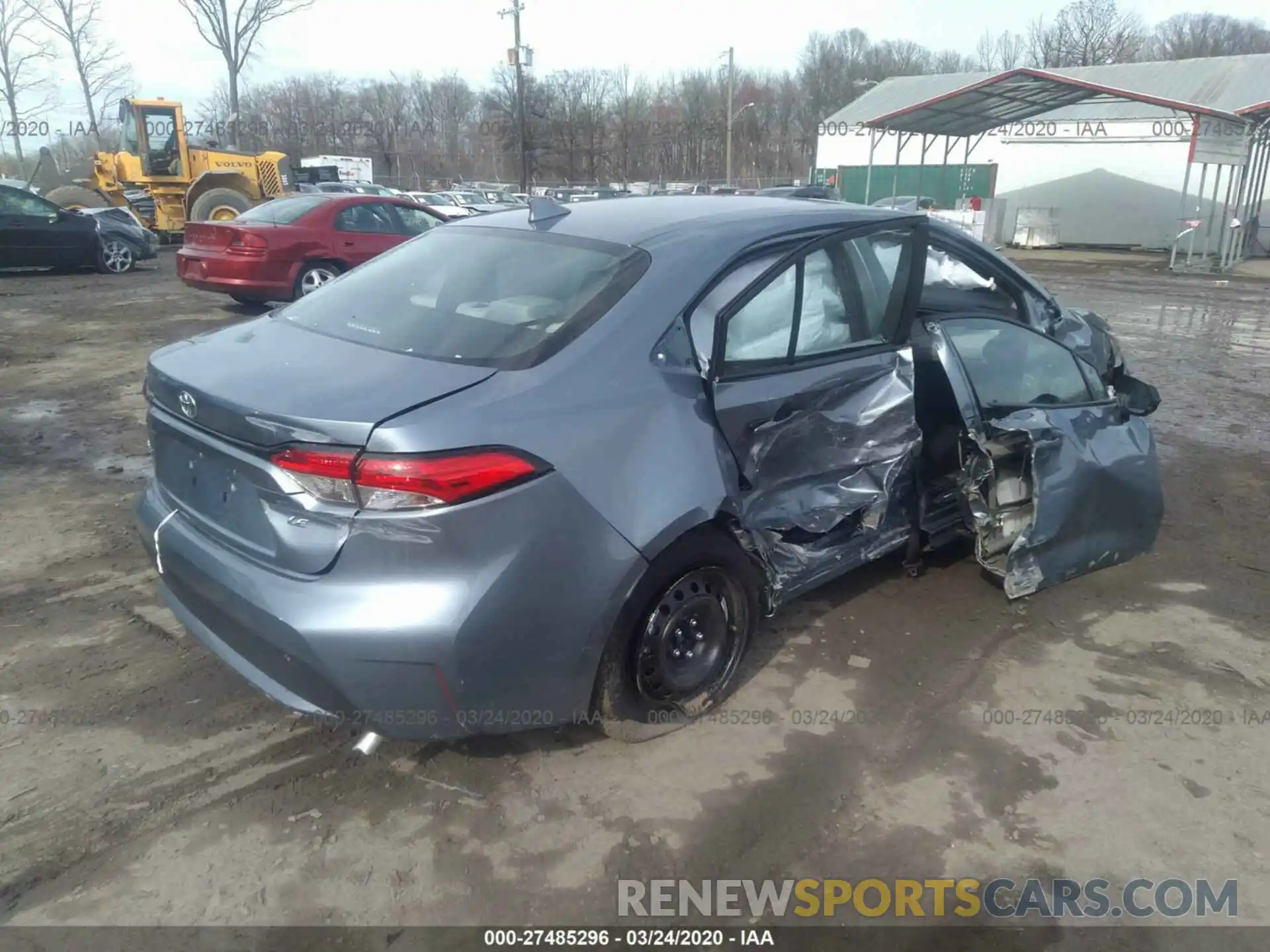 4 Photograph of a damaged car 5YFEPRAE5LP111525 TOYOTA COROLLA 2020