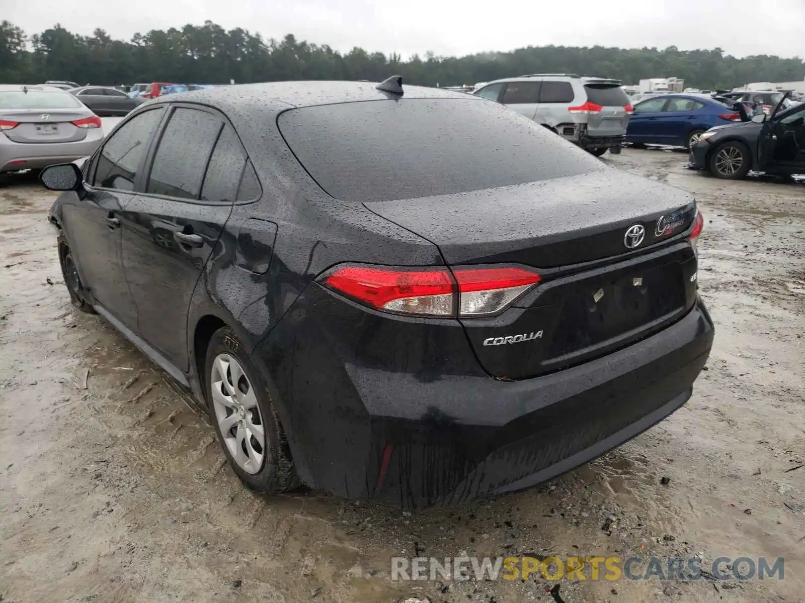 3 Photograph of a damaged car 5YFEPRAE5LP112206 TOYOTA COROLLA 2020