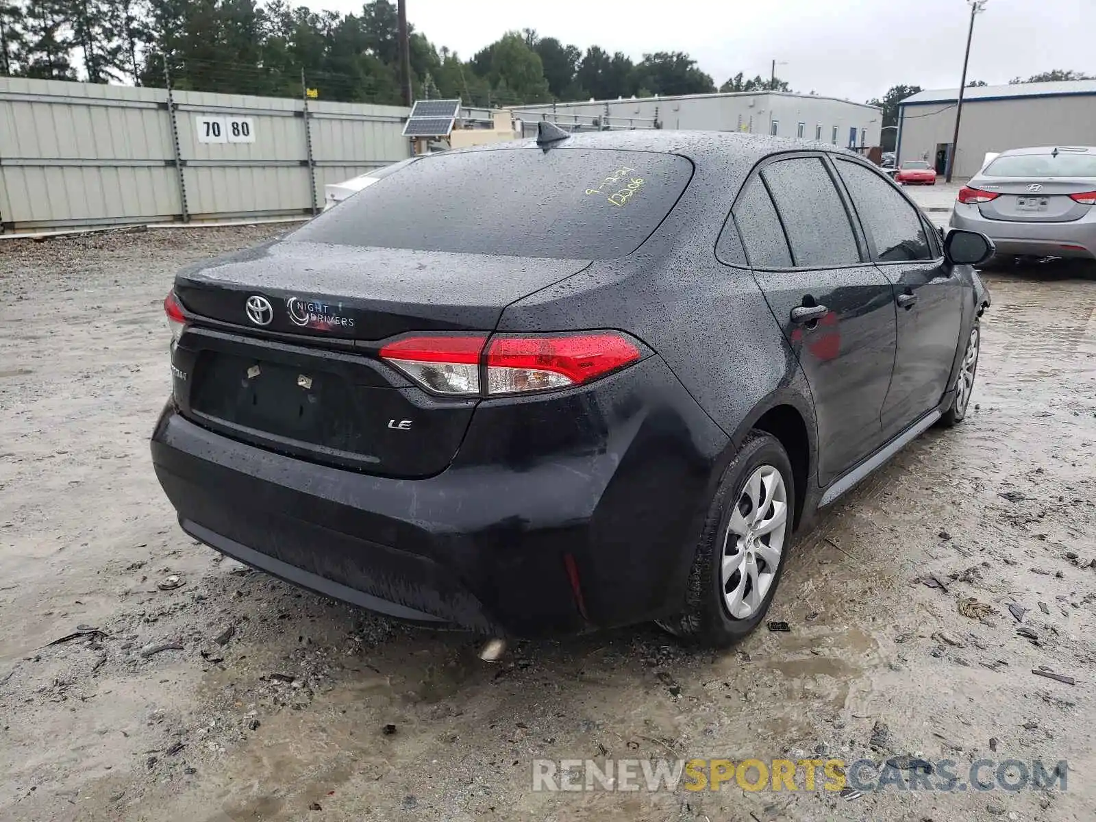 4 Photograph of a damaged car 5YFEPRAE5LP112206 TOYOTA COROLLA 2020