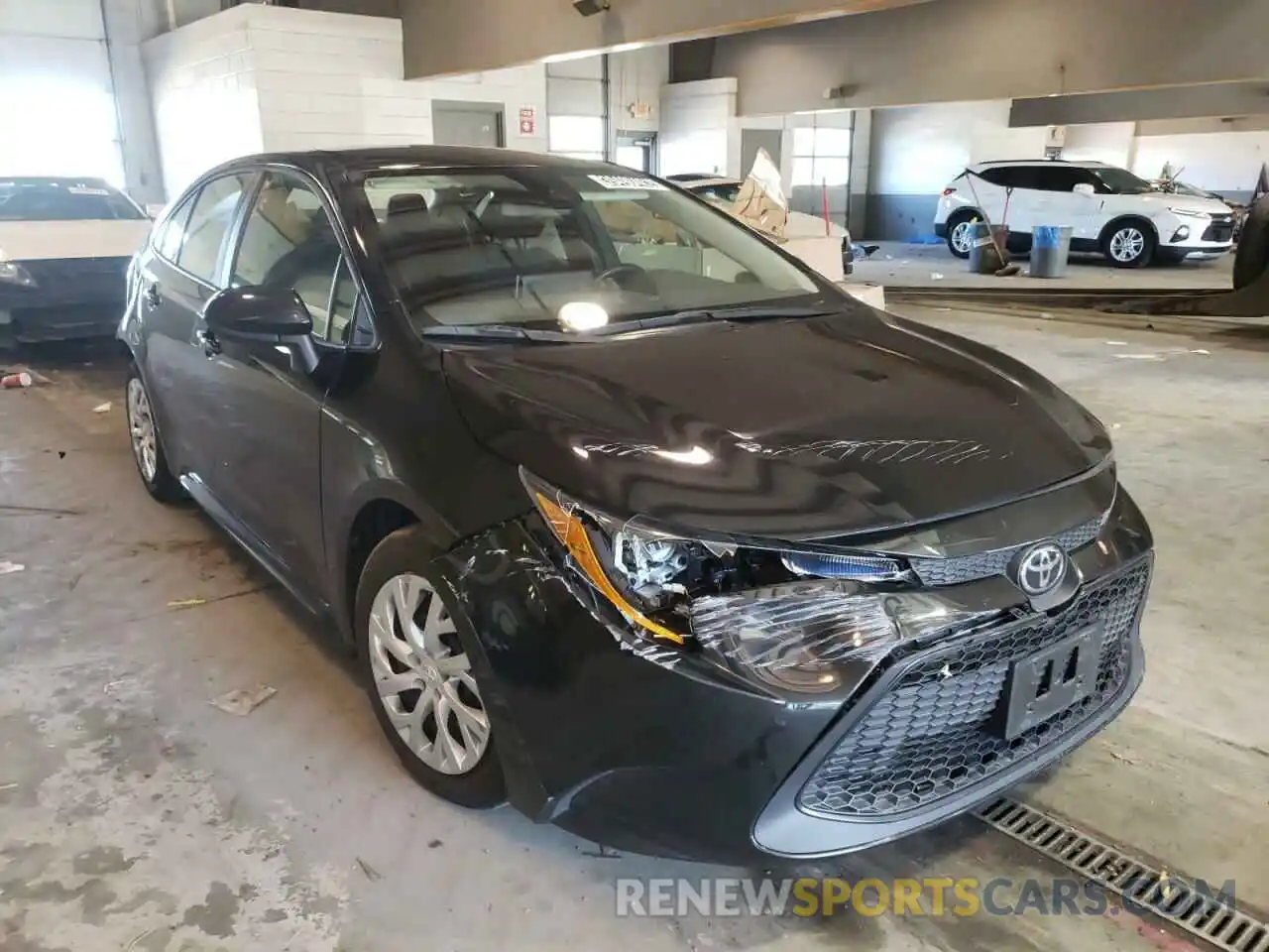 1 Photograph of a damaged car 5YFEPRAE5LP116658 TOYOTA COROLLA 2020