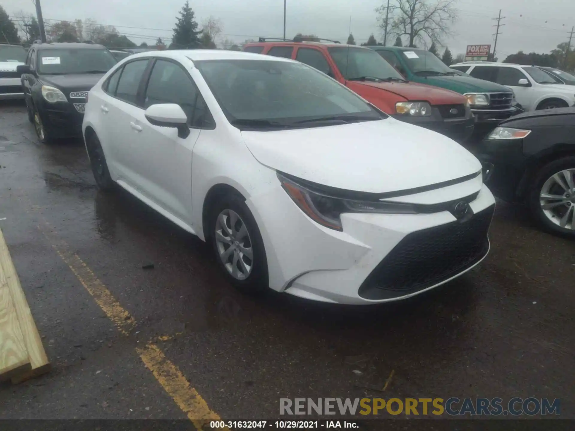 1 Photograph of a damaged car 5YFEPRAE5LP116790 TOYOTA COROLLA 2020