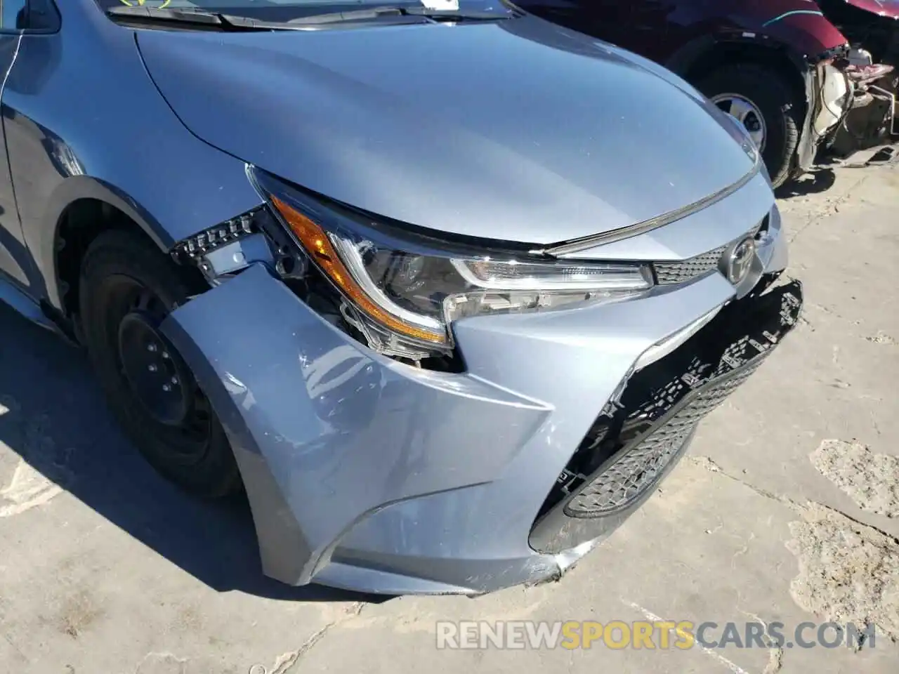 9 Photograph of a damaged car 5YFEPRAE5LP117096 TOYOTA COROLLA 2020