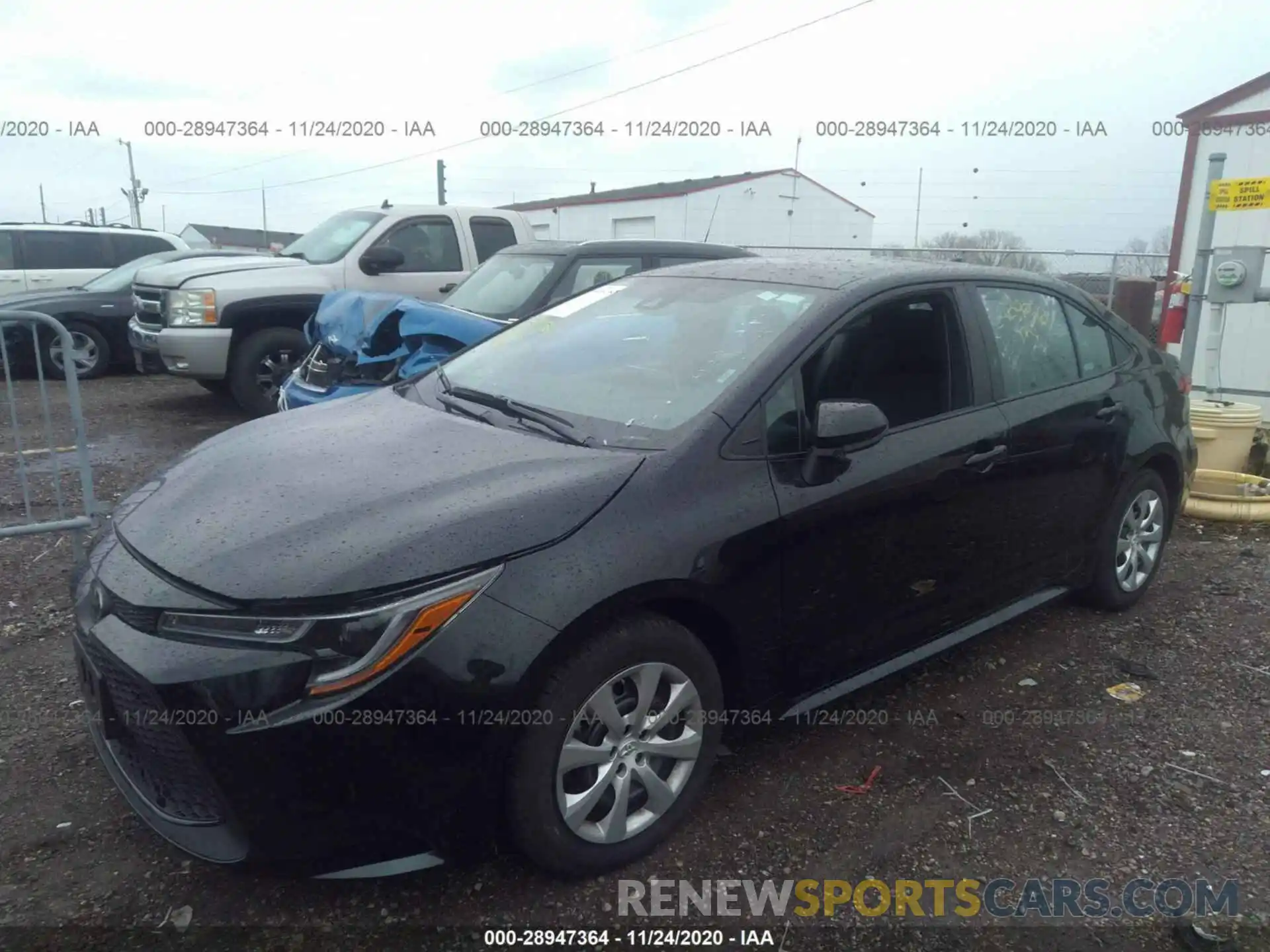 2 Photograph of a damaged car 5YFEPRAE5LP118054 TOYOTA COROLLA 2020