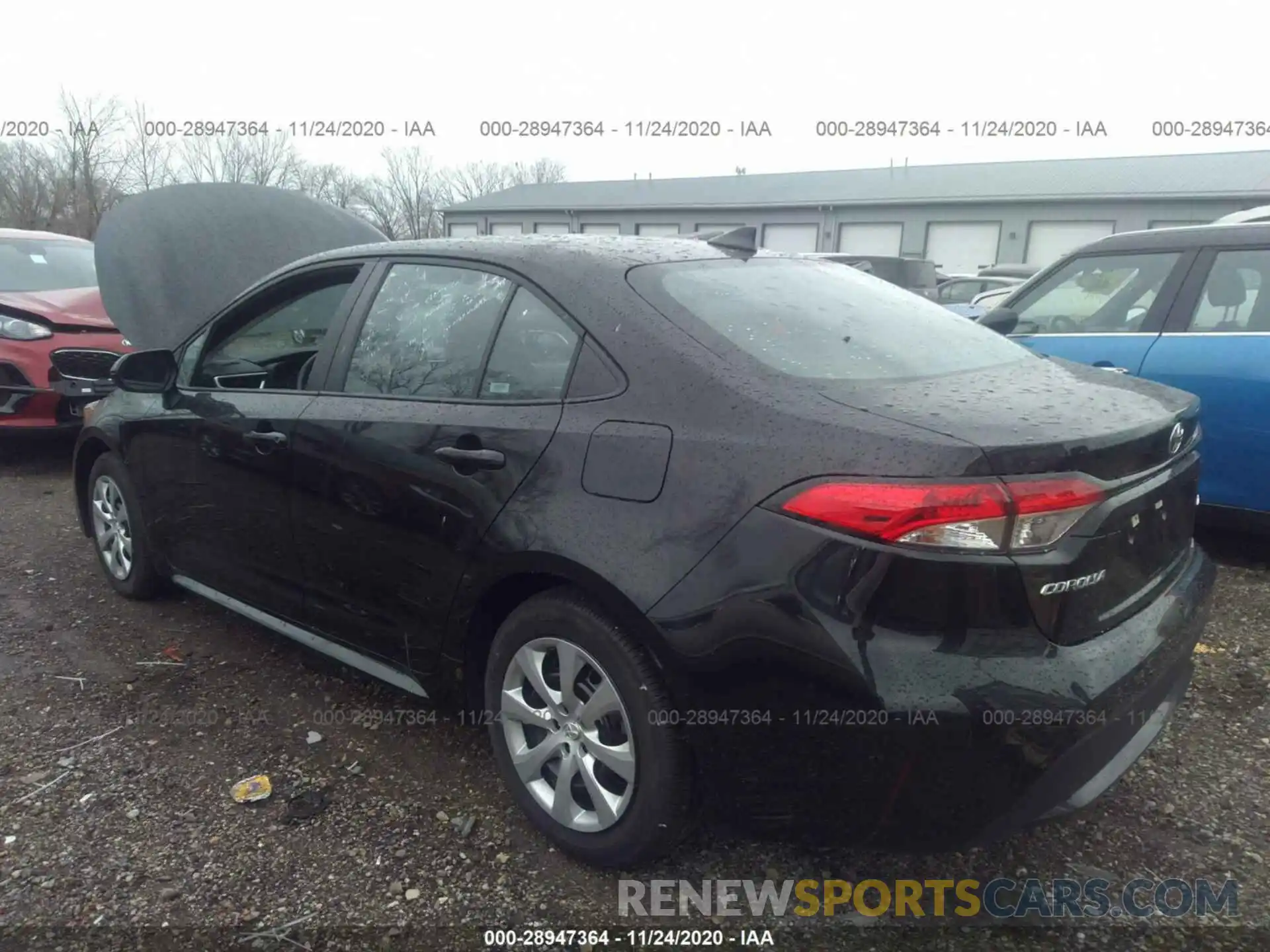 3 Photograph of a damaged car 5YFEPRAE5LP118054 TOYOTA COROLLA 2020