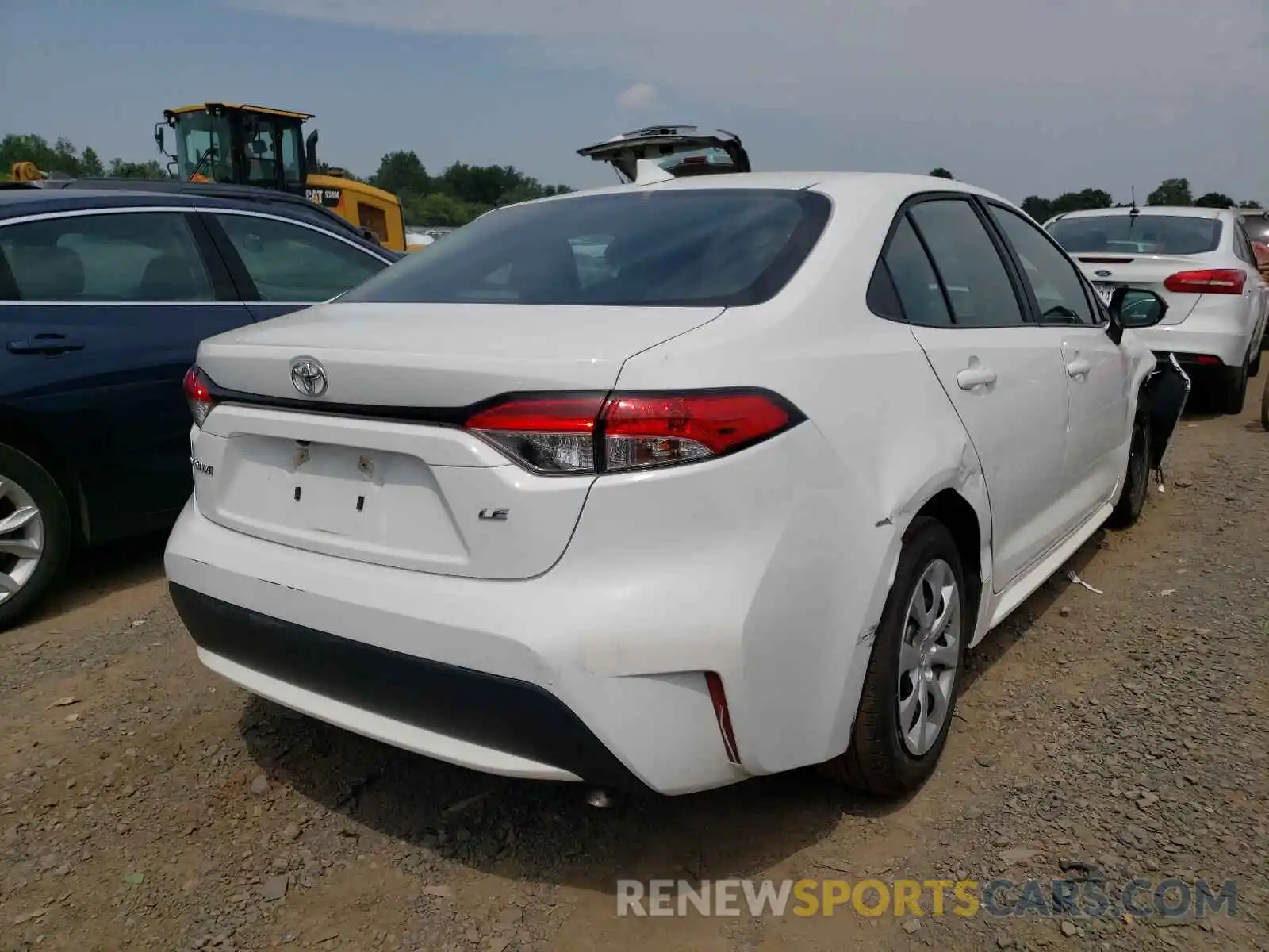 4 Photograph of a damaged car 5YFEPRAE5LP118541 TOYOTA COROLLA 2020