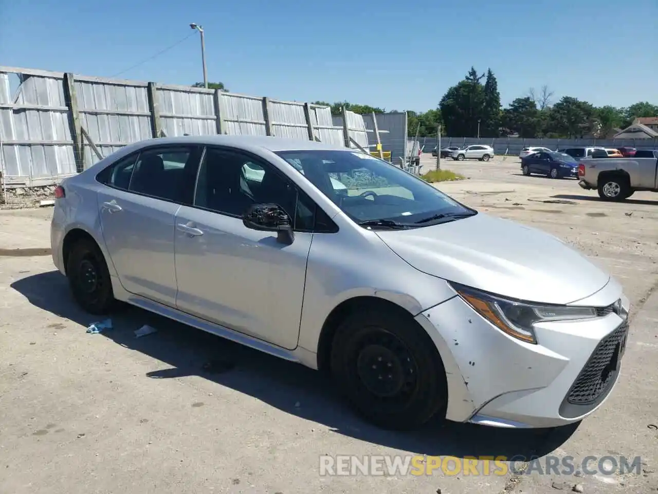 9 Photograph of a damaged car 5YFEPRAE5LP118782 TOYOTA COROLLA 2020