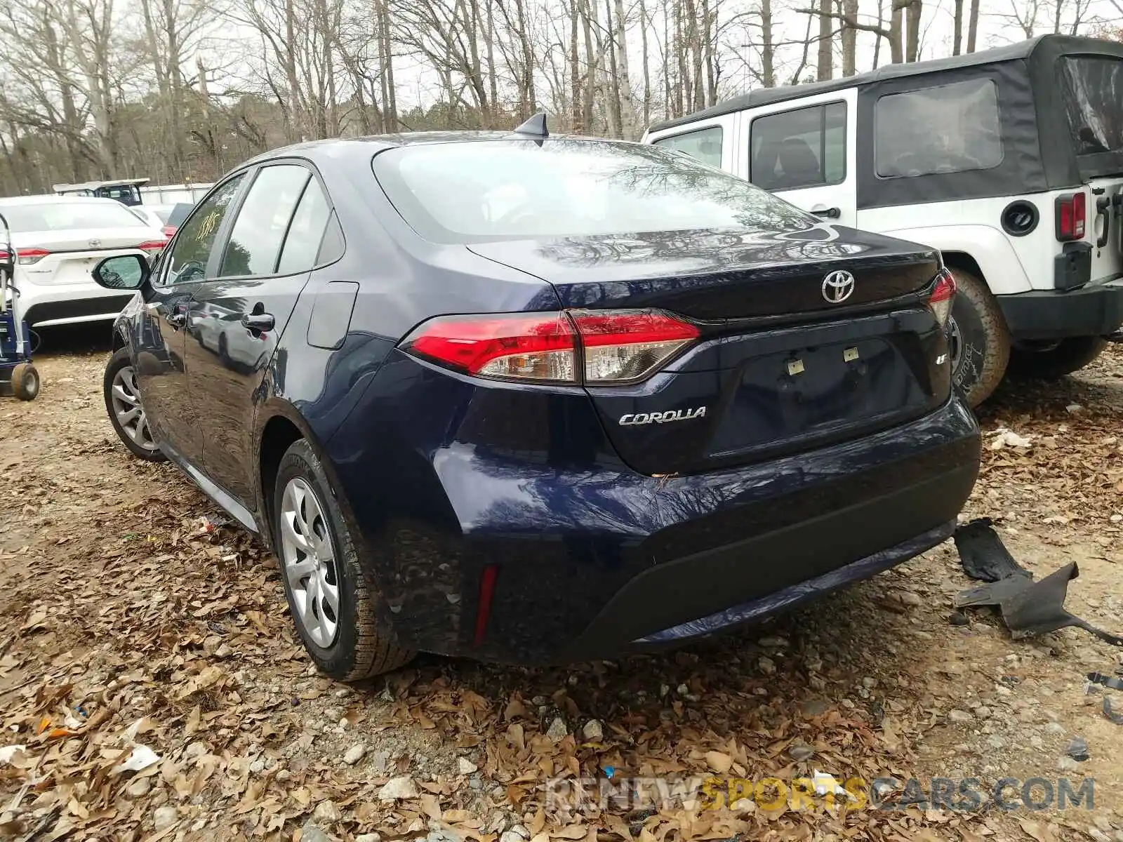 3 Photograph of a damaged car 5YFEPRAE5LP119222 TOYOTA COROLLA 2020