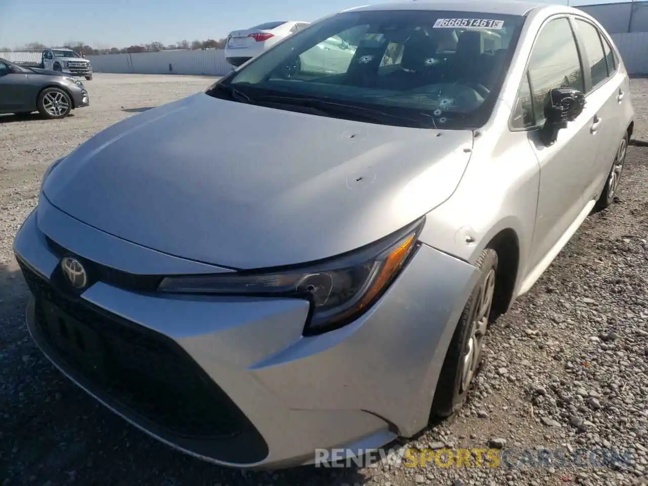 9 Photograph of a damaged car 5YFEPRAE5LP121780 TOYOTA COROLLA 2020