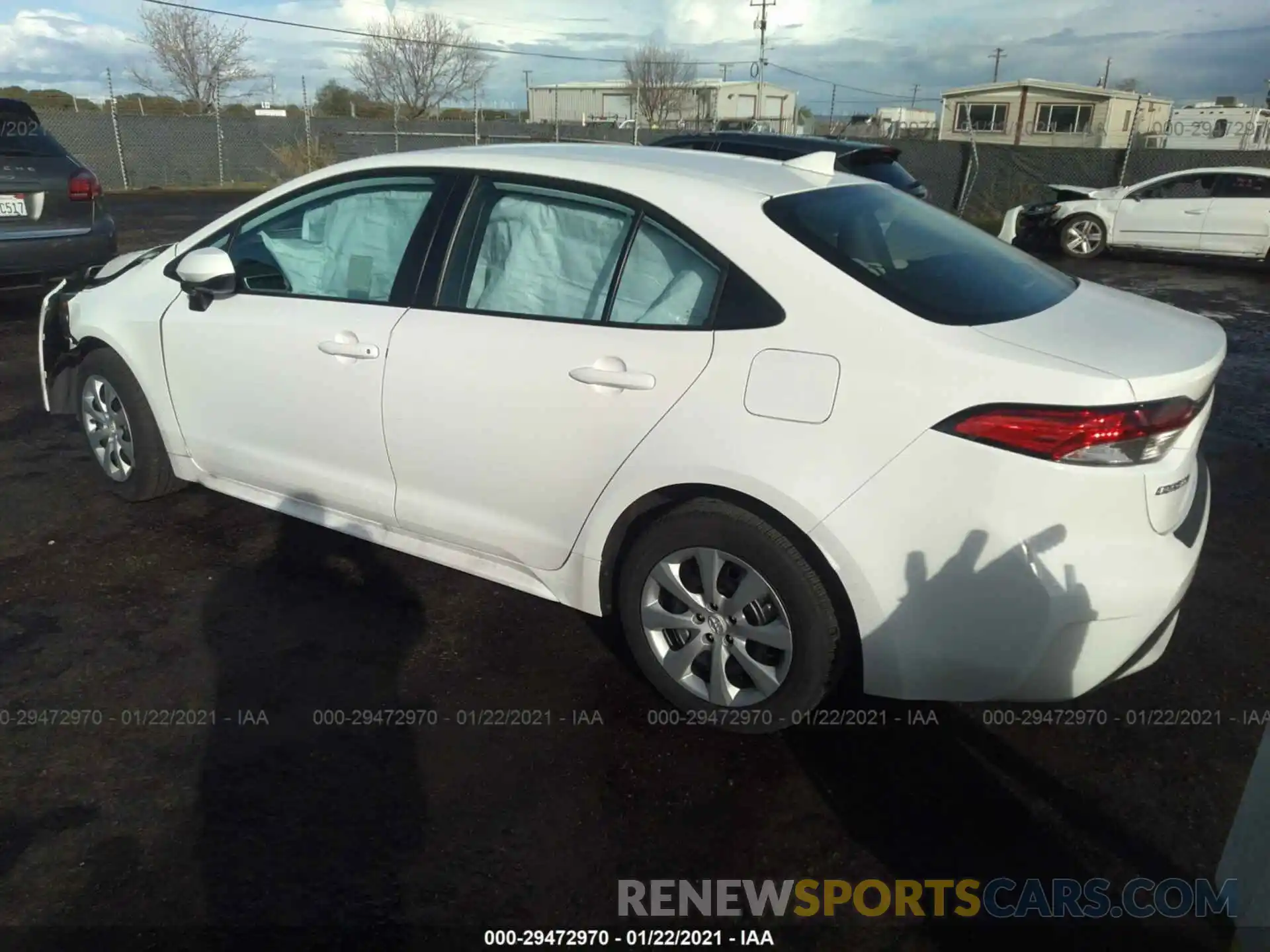 3 Photograph of a damaged car 5YFEPRAE5LP122265 TOYOTA COROLLA 2020