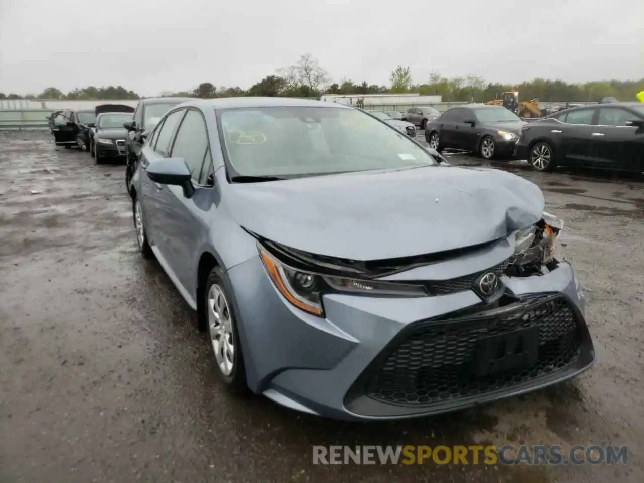 1 Photograph of a damaged car 5YFEPRAE5LP123528 TOYOTA COROLLA 2020