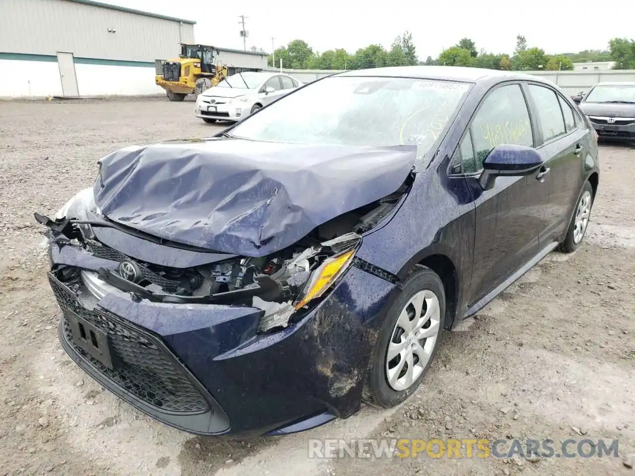 2 Photograph of a damaged car 5YFEPRAE5LP124193 TOYOTA COROLLA 2020