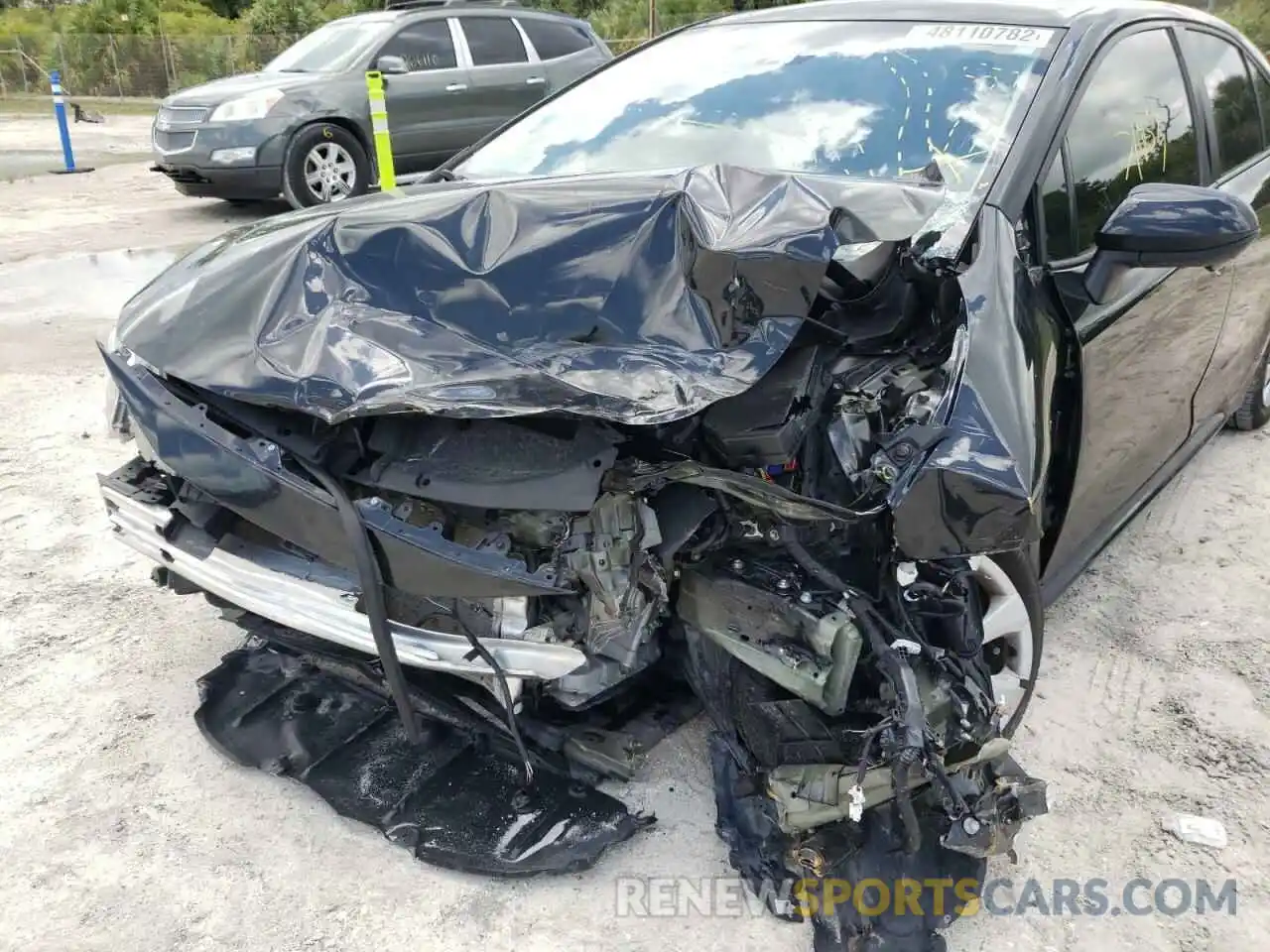 9 Photograph of a damaged car 5YFEPRAE5LP125750 TOYOTA COROLLA 2020