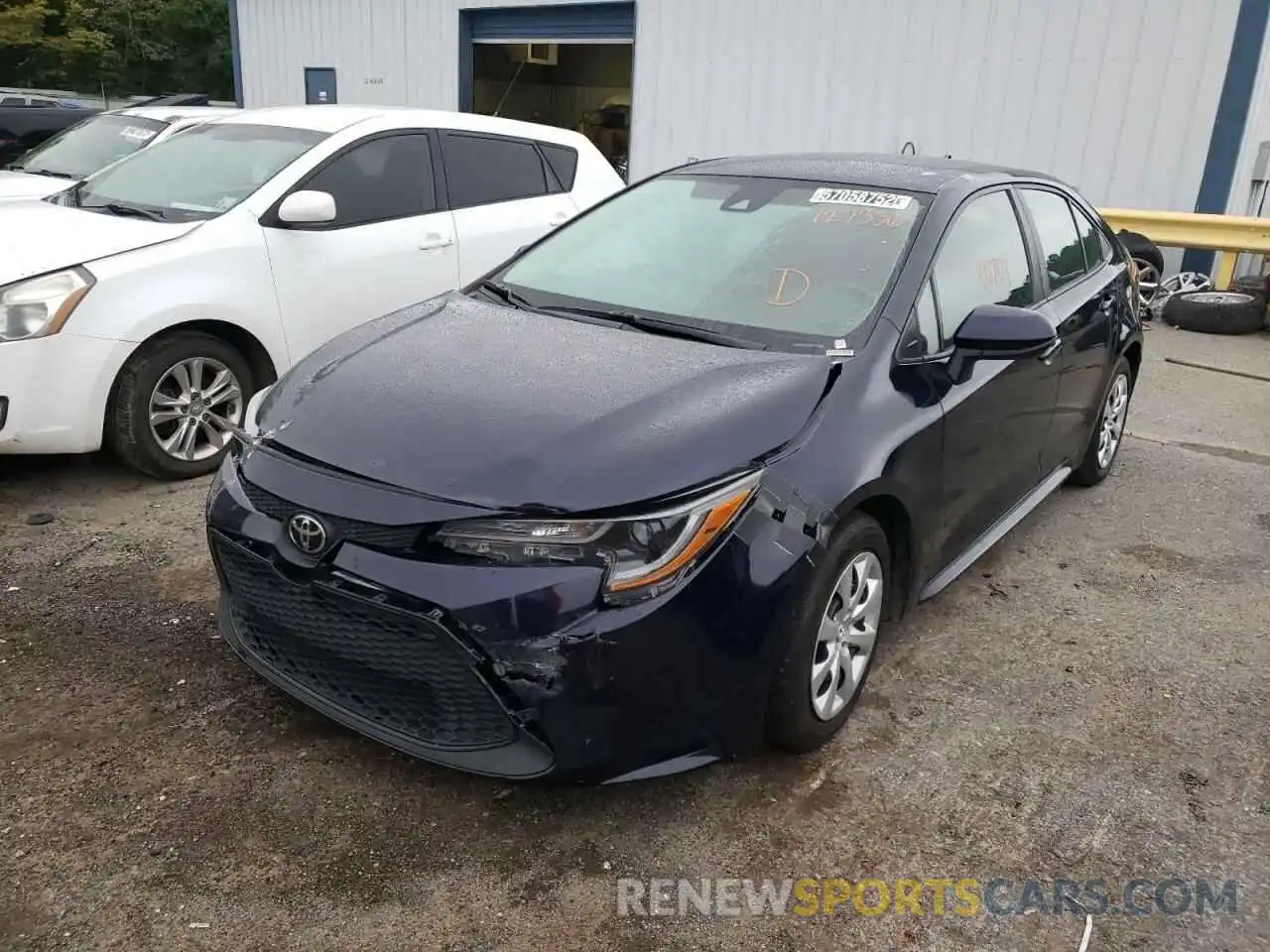 2 Photograph of a damaged car 5YFEPRAE5LP127336 TOYOTA COROLLA 2020